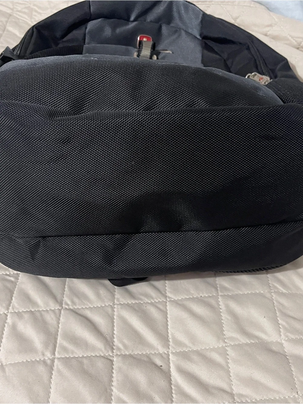 Black Men's Backpack - Durable Everyday Bag